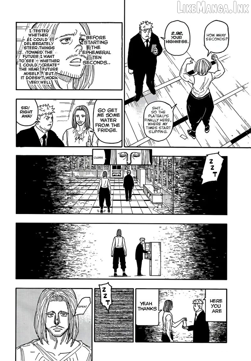 Hunter x Hunter, Chapter 418 image 02